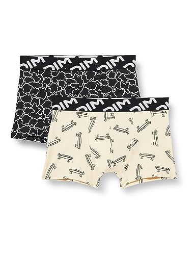 Dim Boxershorts Jungen Micro Recycled x2 Skate Crispy 10 Jahre von DIM