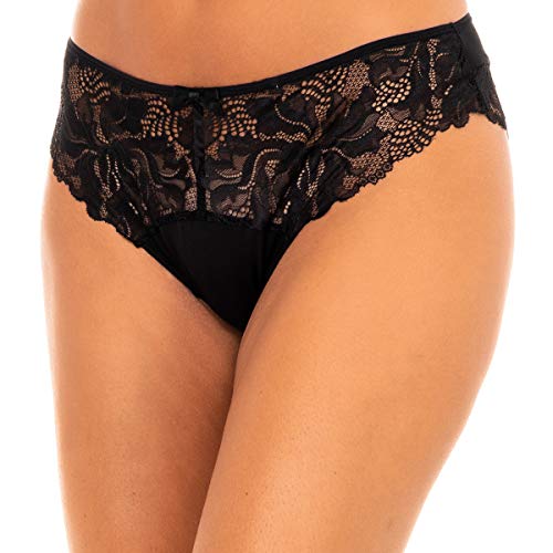 Dim Damen Slip mit Spitze Generous Essentiel x1 Schwarz M von Dim