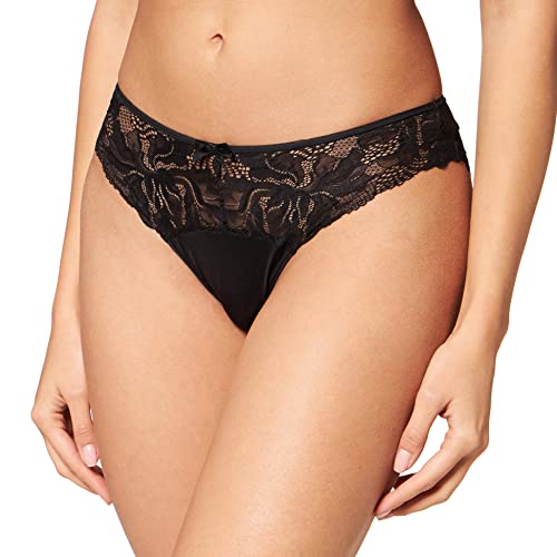 Dim Slip Generous Essentiel Aus Spitze Damen x1, Black, S von DIM