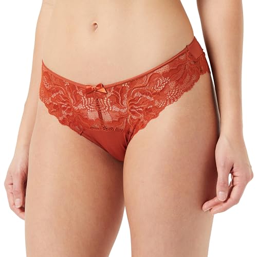 Dim Slip Generous Essentiel Aus Spitze Damen x1, Brown, 3XL von DIM