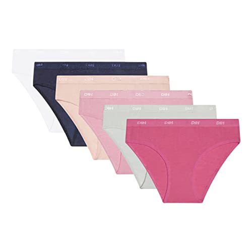 Dim Höschen Mädchen Pockets Ecodim Lot x6, Lot Perlmutt/Lochung, 12 Jahre von DIM