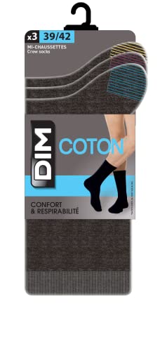DIM Herren - Socken aus Baumwolle Mix & Match x3 | Komfort und Atmungsaktivität | Diskreter zweifarbiger Style Trio Anthrazit Ente 43-46 DIM Herren - Socken aus Baumwolle Mix & Match x3 | Komfort und Atmungsaktivität | Diskreter zweifarbiger Style Trio Anthrazit Ente 43-46 von DIM