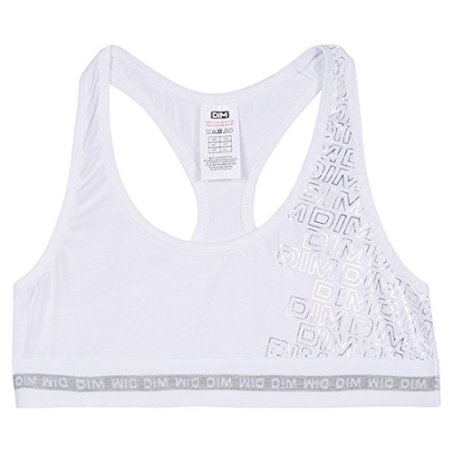 Dim Sport Mädchen BH Perfekter Halt und Komfort x1 Weiß 12 Jahre von DIM
