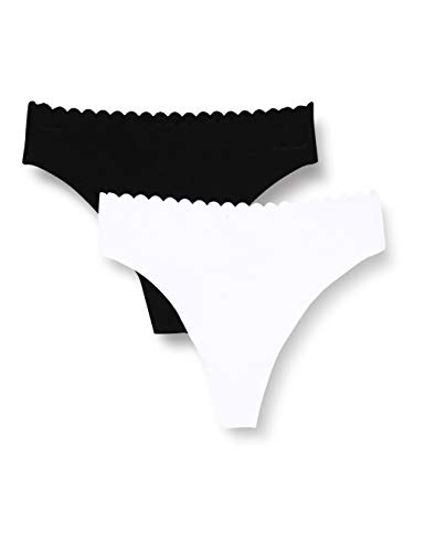 Dim String Unsichtbar Baumwolle Body Touch Damen x2 Multicolor 34/36 von DIM