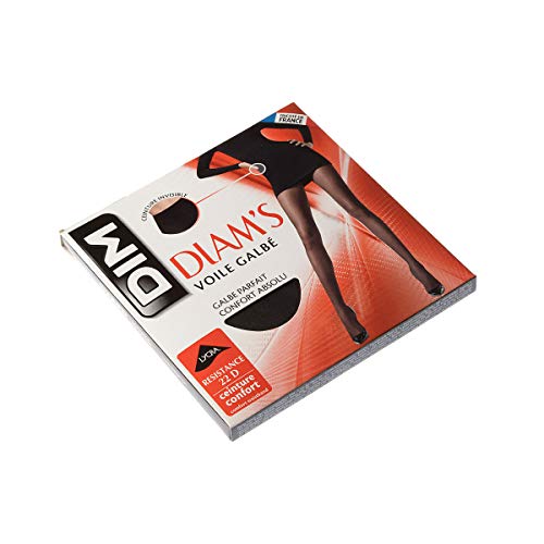 Dim Strumpfhose Frau Diam's Voile Galbé x1 Schwarz XL von Dim