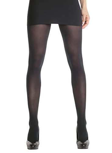 Dim Damenstrumpfhose Opaque Velouté 50D x1 Schwarz XL-XXL von Dim