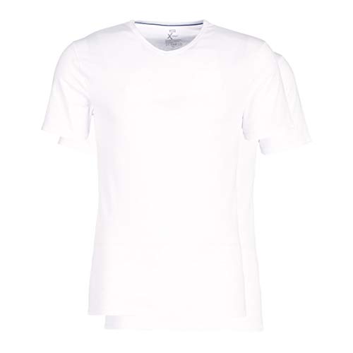 Dim T-Shirt Mit V-Ausschnitt x-Temp Herren x2 White XS von DIM