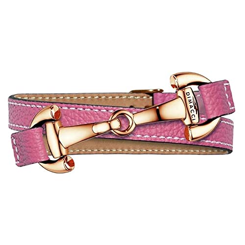 DIMACCI ARMBAND - ALBA (Fuchsia + Rosé Vergoldet) von DIMACCI