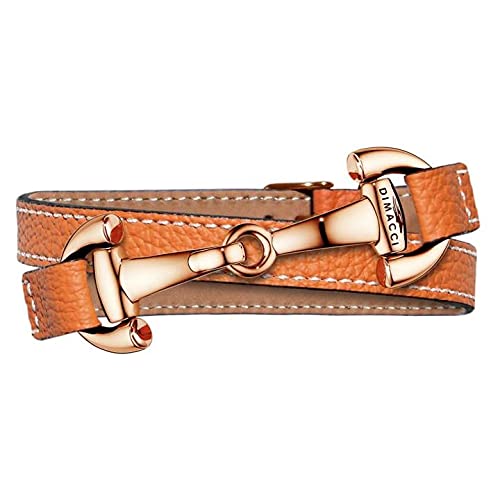 DIMACCI ARMBAND - ALBA (Orange + Rosé Vergoldet) von DIMACCI
