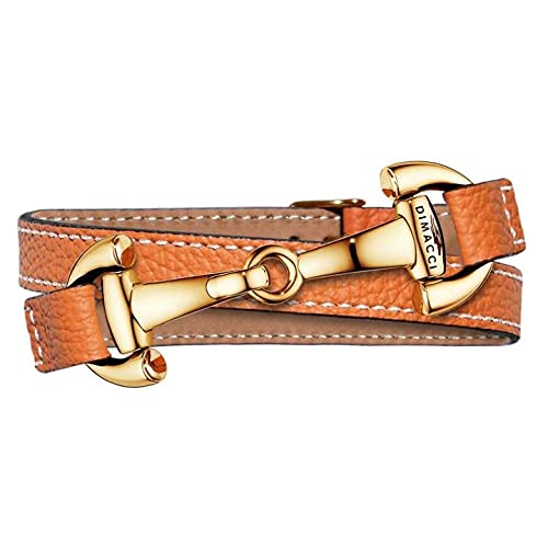 DIMACCI ARMBAND - ALBA (Orange + Vergoldet) von DIMACCI