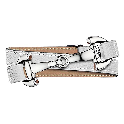 DIMACCI ARMBAND - ALBA (Weiß + Edelstahl) von DIMACCI