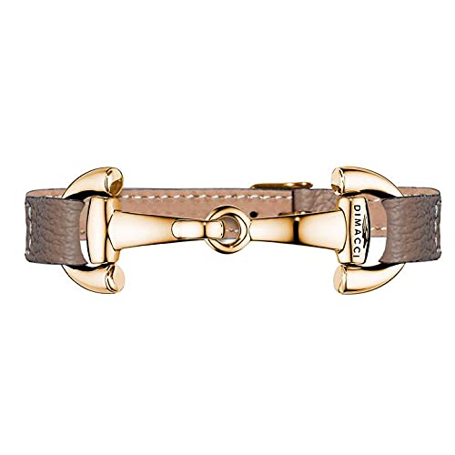 DIMACCI ARMBAND - ALBA PUR (Taupe + Vergoldet Metall) von DIMACCI
