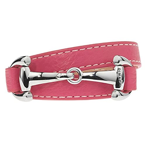 DIMACCI ARMBAND I BURGHLEY (Fuchsia + Edelstahl) von DIMACCI