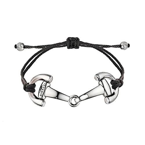 DIMACCI ARMBAND - PONY (Schwarz + Edelstahl) von DIMACCI