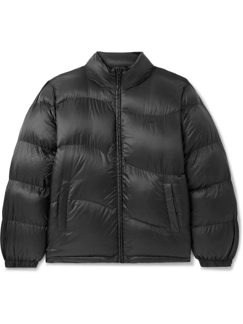 DIME - Logo-Embroidered Quilted Padded Nylon-Ripstop Jacket - Men - Black - XL von DIME