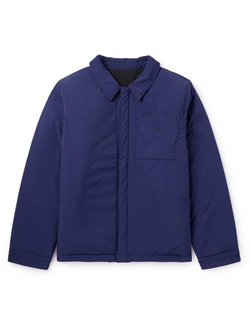 DIME - Reversible Logo-Embroidered Padded Shell Jacket - Men - Blue - M von DIME