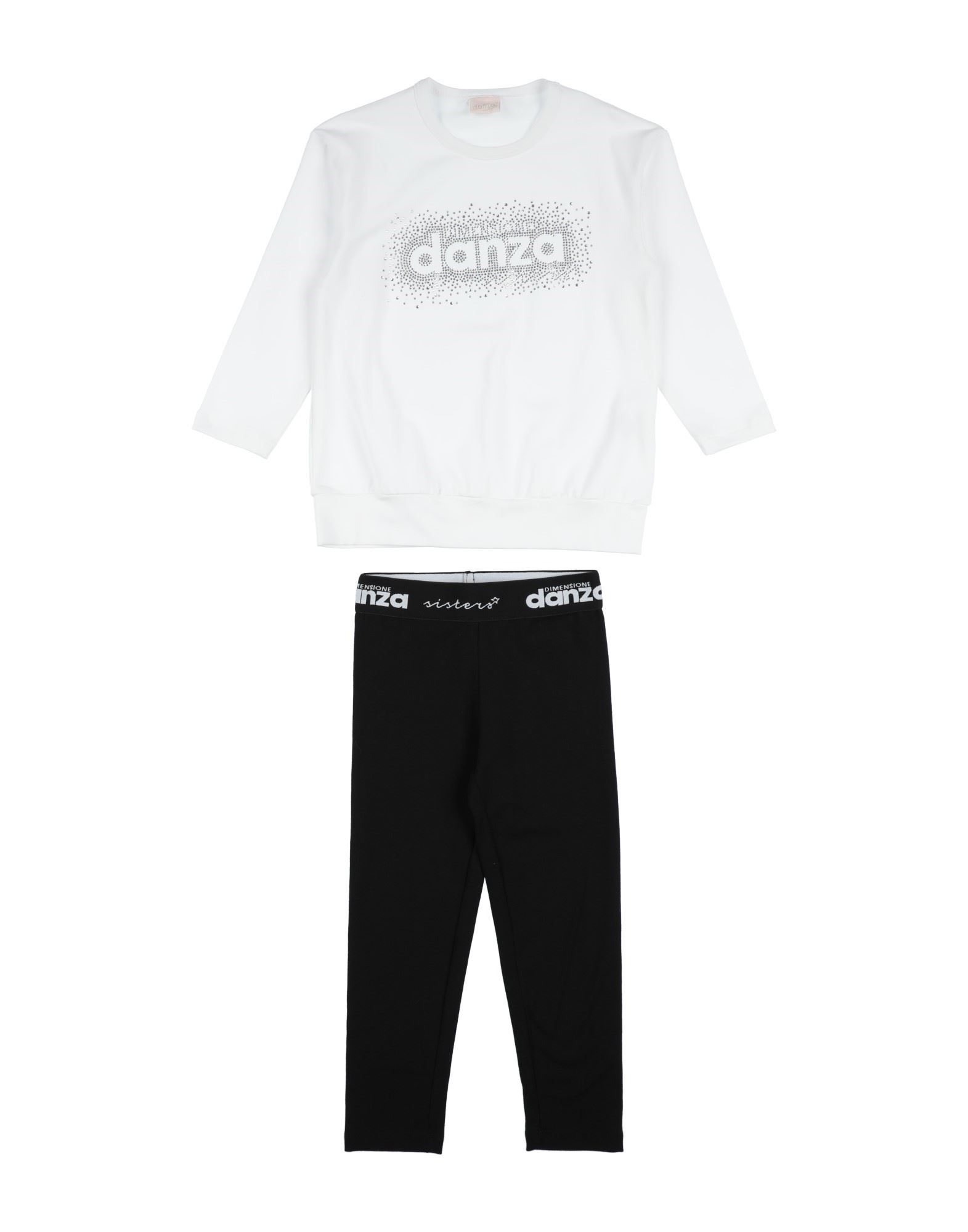 DIMENSIONE DANZA Kombi-set Kinder Weiß von DIMENSIONE DANZA