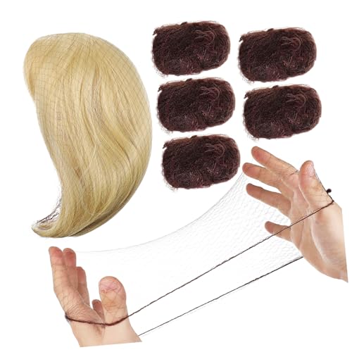 DINHEAROM 100 Stück Unsichtbare Haarnetze Elastisches Netz Haarnetz Dutt Abdeckung Wiederverwendbar Atmungsaktiv Leicht Für Frauen Mädchen Berufs und Alltagsschmuck von DINHEAROM