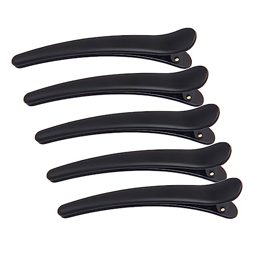 DINHEAROM 12Stücke Krokodil Haarspangen Schwarz Haarnadeln für Hochsteckfrisuren Haarschmuck für und Mädchen Hochwertiges Friseurbedarf von DINHEAROM