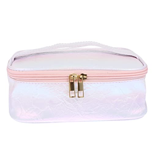 DINHEAROM 1stück PVC Kosmetiktasche Für Damen Tragbare Toiletry Bag Für Reisen Transparente Kulturtasche Mit Praktischem Design Für Makeup Und Persönliche Pflege von DINHEAROM