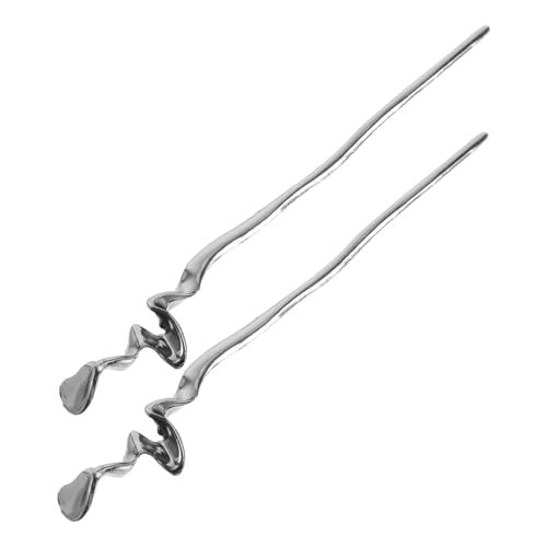 DINHEAROM 2 Stück Chinesische Haarstäbchen Vintage Haarnadeln Für Frauen Antik Stil Metall Haarschmuck Dutt Haarnadeln Schwarz Einfach Zu Verwenden DINHEAROM 2 Stück Chinesische Haarstäbchen Vintage Haarnadeln Für Frauen Antik Stil Metall Haarschmuck Dutt Haarnadeln Schwarz Einfach Zu Verwenden von DINHEAROM