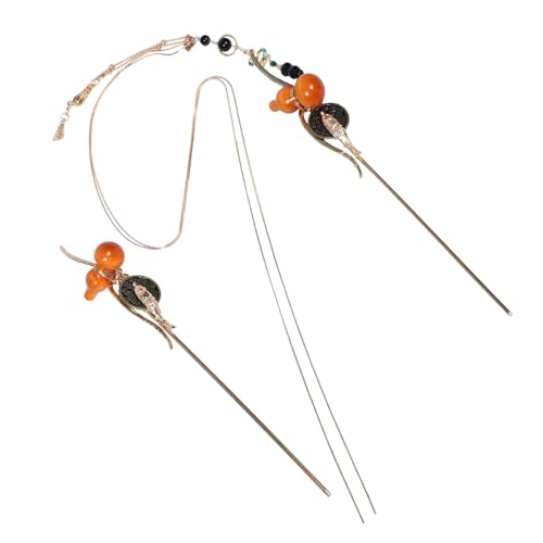 DINHEAROM 2 Stück Vintage Haarschsticks mit Quasten für Hochzeiten und Partys Traditionelle Asiatische Haaraccessoires für und Mädchen von DINHEAROM