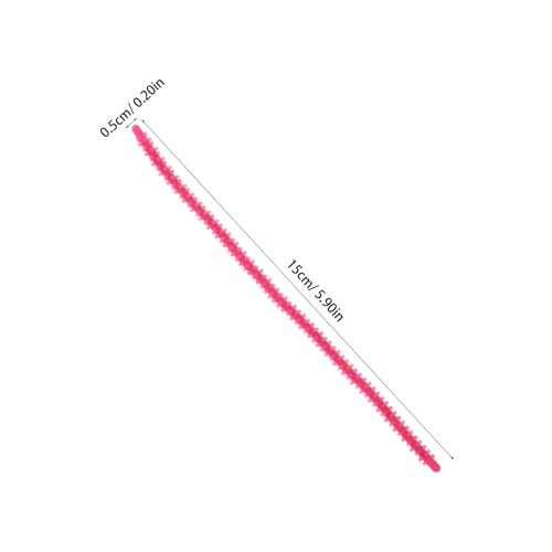 DINHEAROM 20stücke Silikonlockenwickler Für Kurzes Haar Kleine Lockenwickler Flexible Lockenstäbe Lockenwerkzeuge Für Männer Und Frauen Dauerwellenstäbe Für Zöpfe Und Locken Zuhause von DINHEAROM