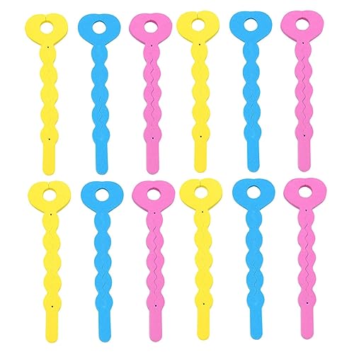 DINHEAROM 24stücke Teiliges Schwamm Lockenwickler Weiche Haar Roller Für Romantische Natürliche Locken Hitze Für Damen Und Mädchen Leicht Und Tragbar von DINHEAROM