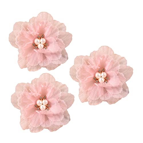 DINHEAROM 3 Stück Blumen Haarclips Set Kreative Haarspangen für Mädchen und Haarschmuck Accessoire für von DINHEAROM