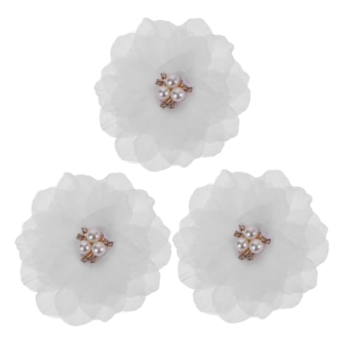 DINHEAROM 3 Stück Teiliges Blüten Haarspangen für Mädchen und Haarnadeln für Besondere Anlässe Hochzeiten Partys und Alltag von DINHEAROM