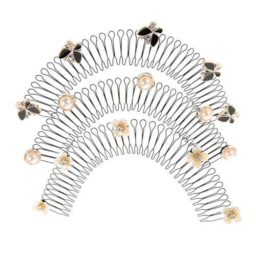 DINHEAROM 3stücke U-förmige Haarklammern Unsichtbare Haarfinishing Fixierer Hochwertige Haaraccessoires Für Frauen Tolle Haarkämme Für Sichere Hochsteckfrisuren Und Styling DINHEAROM 3stücke U-förmige Haarklammern Unsichtbare Haarfinishing Fixierer Hochwertige Haaraccessoires Für Frauen Tolle Haarkämme Für Sichere Hochsteckfrisuren Und Styling von DINHEAROM