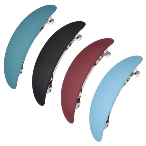 DINHEAROM 4Stücke Haarspangen für Damen Französische Clips und Weinrot Starke Halterung für Dünnes und Dickes Haar Vielseitige Haardekoration für Verschiedene DINHEAROM 4Stücke Haarspangen für Damen Französische Clips und Weinrot Starke Halterung für Dünnes und Dickes Haar Vielseitige Haardekoration für Verschiedene von DINHEAROM
