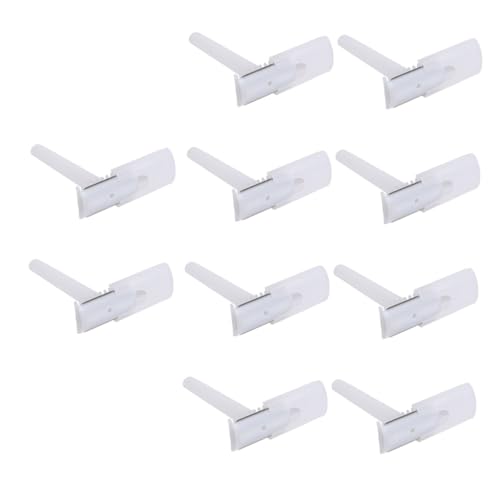 DINHEAROM 50 Stück Einweg Rasierer für Doppelschneidige Rasierklingen für Präzise Haarentfernung für Bereiche Tragbar und Hygienisch Verpackt von DINHEAROM