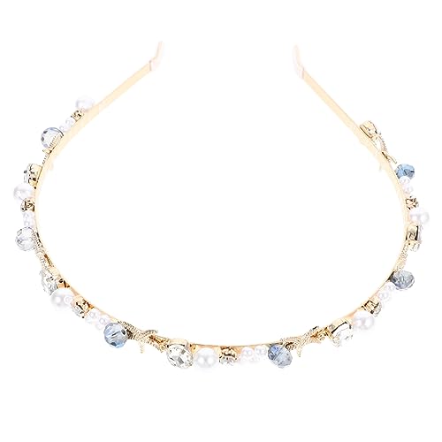 DINHEAROM Damen Haarband Perlen und Muscheln Haaraccessoire für Hochzeiten Abschlussfeiern und Besondere Anlässe Leicht und Langlebig Passt zu Jedem Outfit von DINHEAROM