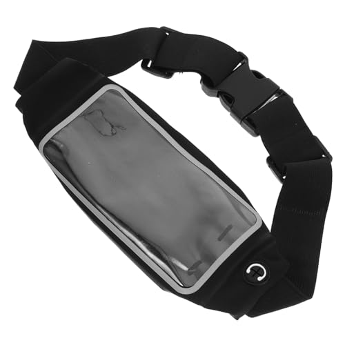 DINHEAROM Verstellbare Hüfttasche Für Outdoor-aktivitäten Multifunktionale Bauchtasche Mit Touchscreen-Fenster Für Laufen Und Fitness Geeignet Für Männer Und Frauen Langlebiges Material in s von DINHEAROM