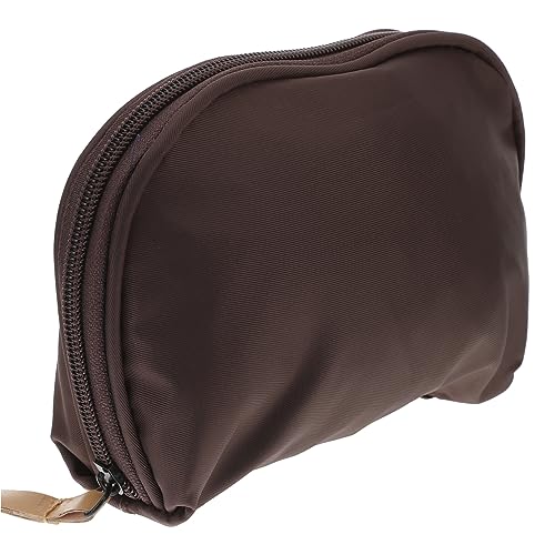 DINHEAROM Praktische Kosmetiktasche Tragbare Schminktasche mit Großem Fassungsvermögen Organizer für Lippenstifte und Nagellack Reißverschluss für Reisen und Täglichen Gebrauch von DINHEAROM