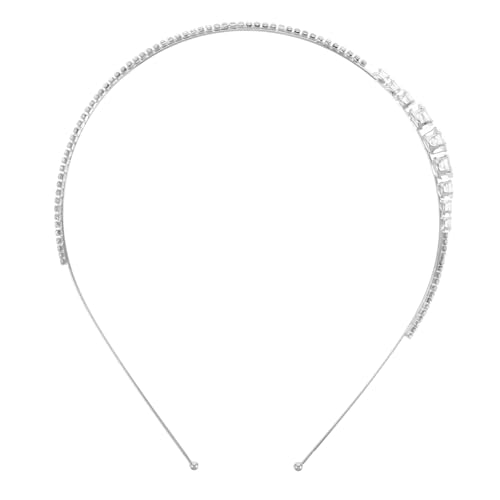 DINHEAROM Hochzeits Haarband mit Funkelnden Strasssteinen Minimalistisches Design für und Mädchen für Hochzeiten und Besondere Anlässe von DINHEAROM