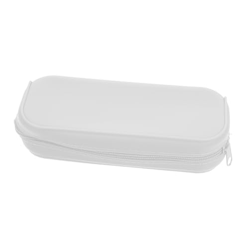 DINHEAROM Kompakter Federmäppchen Aus Silikon Tragbarer Stifte Organizer Mit Großem Fassungsvermögen Für Erwachsene Praktischem Reißverschluss Und Glattem Öffnungsmechanismus von DINHEAROM