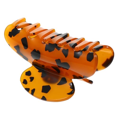 DINHEAROM Retro Acryl Haarklammer Damen Groß Marmoroptik Haarspange Robust Elegant für Alltag von DINHEAROM