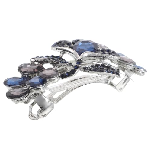 DINHEAROM Strass-pferdeschwanzhalter Mit Strasssteinen Haarklammern Aus Dekorative Haarspangen Für Frauen Formelle Anlässe Und Hochsteckfrisuren von DINHEAROM