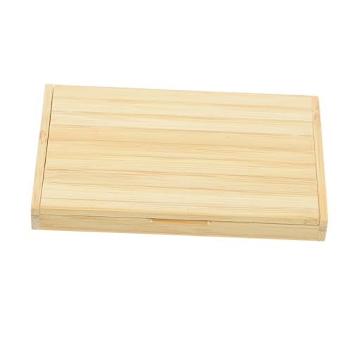 DINHEAROM Visitenkartenetui aus Robustem Dünner Kartenorganizer mit Schnappbarem Deckel Kompakte Kartenbox für Sichere Aufbewahrung von Visitenkarten DINHEAROM Visitenkartenetui aus Robustem Dünner Kartenorganizer mit Schnappbarem Deckel Kompakte Kartenbox für Sichere Aufbewahrung von Visitenkarten von DINHEAROM