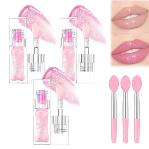 Color Changing Lip Oil, Magic Color Changing Lip Oil, Boss Up Color Changing Lip Oil, Conversion Lip Oil, Color Changing Lip Oil Stain (3PCS) von DINNIWIKL