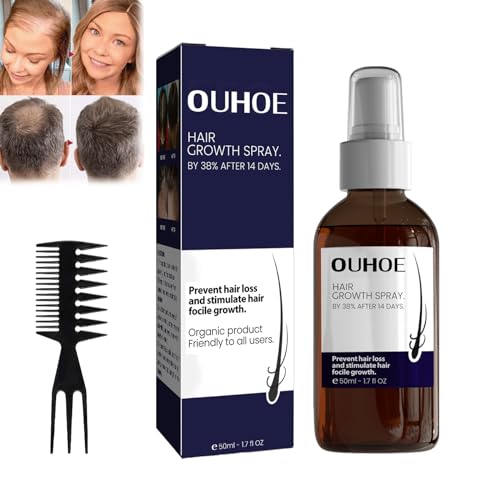 Ouhoe Hair Growth Spray, Ouhoe Stronger and Hair Thickening Spray, Hair Regrowth Treatments for Women & Men (1pc) von DINNIWIKL