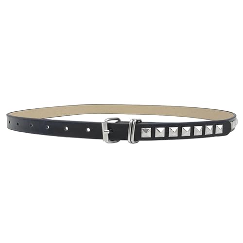 DINSOAVR Gürtel, 2000er Jahre PU-Gürtel, lässiger Nietenbund, Jeansgürtel, Damenhosen, Hosenbund, Shorts, Gürtel für Damen DINSOAVR Gürtel, 2000er Jahre PU-Gürtel, lässiger Nietenbund, Jeansgürtel, Damenhosen, Hosenbund, Shorts, Gürtel für Damen von DINSOAVR