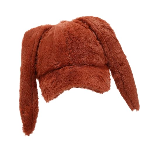 DINSOAVR Hut, Pelzmütze, Kaninchen, stilvoll, langes Ohr für Damen, Hip-Hop-Hut, einzigartige Mütze, Kostüm-Requisiten, Baseball-Kappen für trendsetzende Akzente DINSOAVR Hut, Pelzmütze, Kaninchen, stilvoll, langes Ohr für Damen, Hip-Hop-Hut, einzigartige Mütze, Kostüm-Requisiten, Baseball-Kappen für trendsetzende Akzente von DINSOAVR