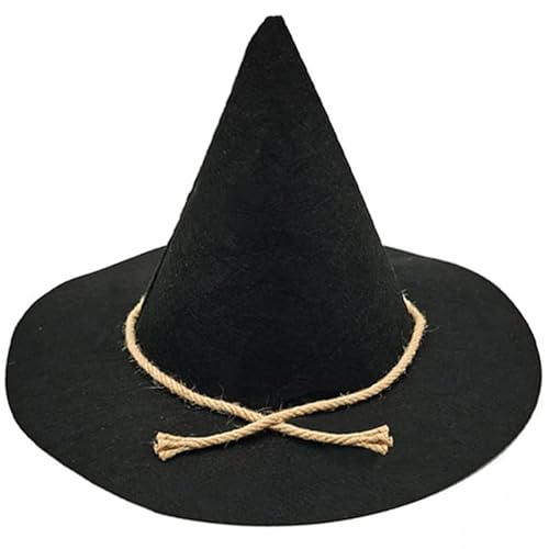 DINSOAVR Hut für Erwachsene, Halloween, Hexenhut, Maskerade, einfarbig, Zaubererhut, Cosplay, Kostüm, Halloween, Party, Teenager, Mädchen, lustiges Kleid DINSOAVR Hut für Erwachsene, Halloween, Hexenhut, Maskerade, einfarbig, Zaubererhut, Cosplay, Kostüm, Halloween, Party, Teenager, Mädchen, lustiges Kleid von DINSOAVR