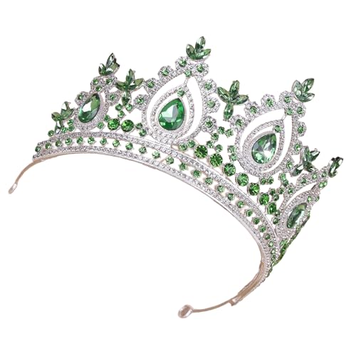 DINSOAVR Kopfschmuck, Kristallkronen, Kopfschmuck, modische Kopfbedeckung, Damen-Haar-Accessoire, Braut-Haarband, Haarschmuck für Damen und Mädchen DINSOAVR Kopfschmuck, Kristallkronen, Kopfschmuck, modische Kopfbedeckung, Damen-Haar-Accessoire, Braut-Haarband, Haarschmuck für Damen und Mädchen von DINSOAVR