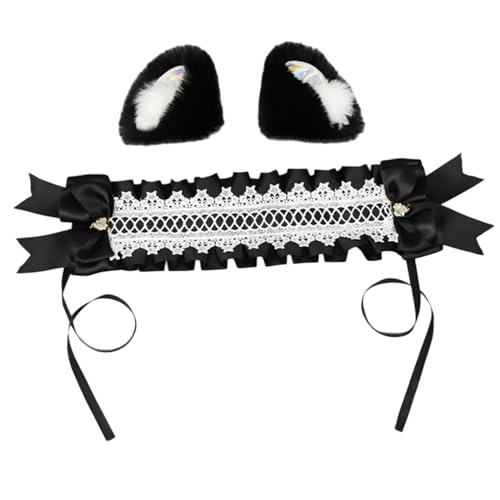 DINSOAVR Kopfschmuck, Stirnbänder für Damen, Schleifen, weiß, Kopfbedeckung, Dienstmädchen, Volant, Fotografie DINSOAVR Kopfschmuck, Stirnbänder für Damen, Schleifen, weiß, Kopfbedeckung, Dienstmädchen, Volant, Fotografie von DINSOAVR