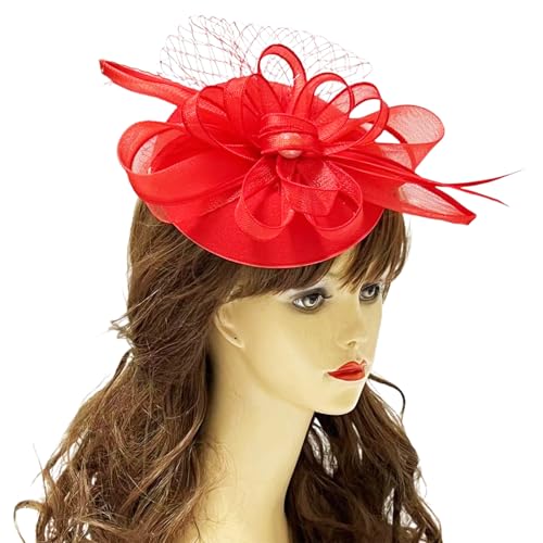 DINSOAVR Kopfschmuck, elegante Haarspange mit Perlen, handgefertigtes Haar-Accessoire für Damen, Perlenkopfschmuck, brüllend von DINSOAVR