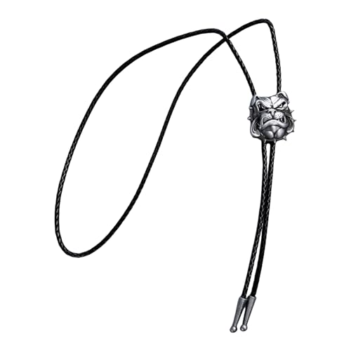 DINSOAVR Krawatten, falsche Halsbänder, verstellbare Krawatte, unverwechselbare Herren-Leder-Krawatte, Rodeos, Krawatte für Business und Freizeit von DINSOAVR